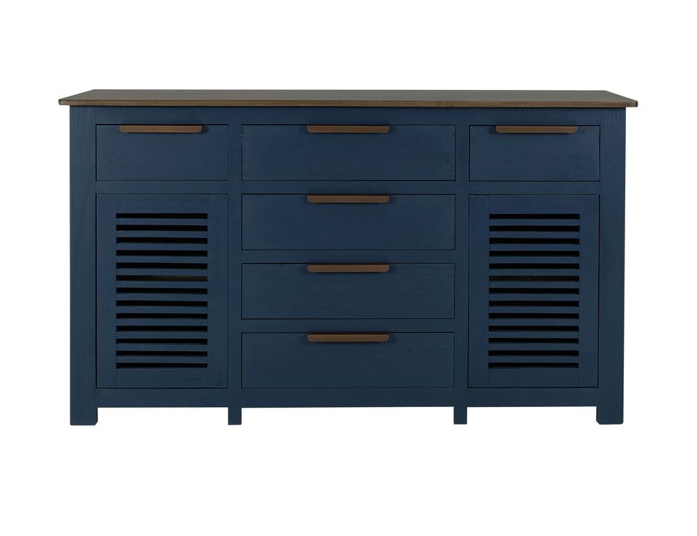 IFD - Bonfire - 6 Drawer, 2 Door, Buffet - IFD8631BFFBL view 1