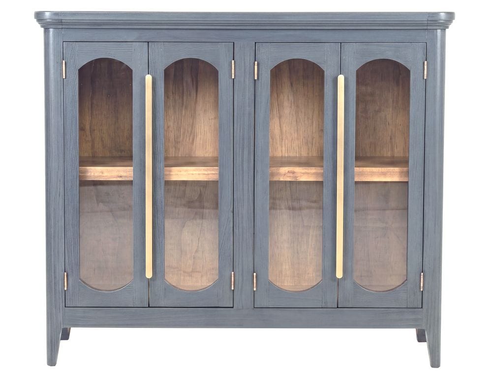 IFD - Brava Collection - 4 Door, Console in Blue - IFD9802CNSBL view 2