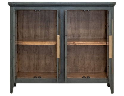 IFD - Brava Collection - 4 Door, Console in Green - IFD9802CNSGN view 4