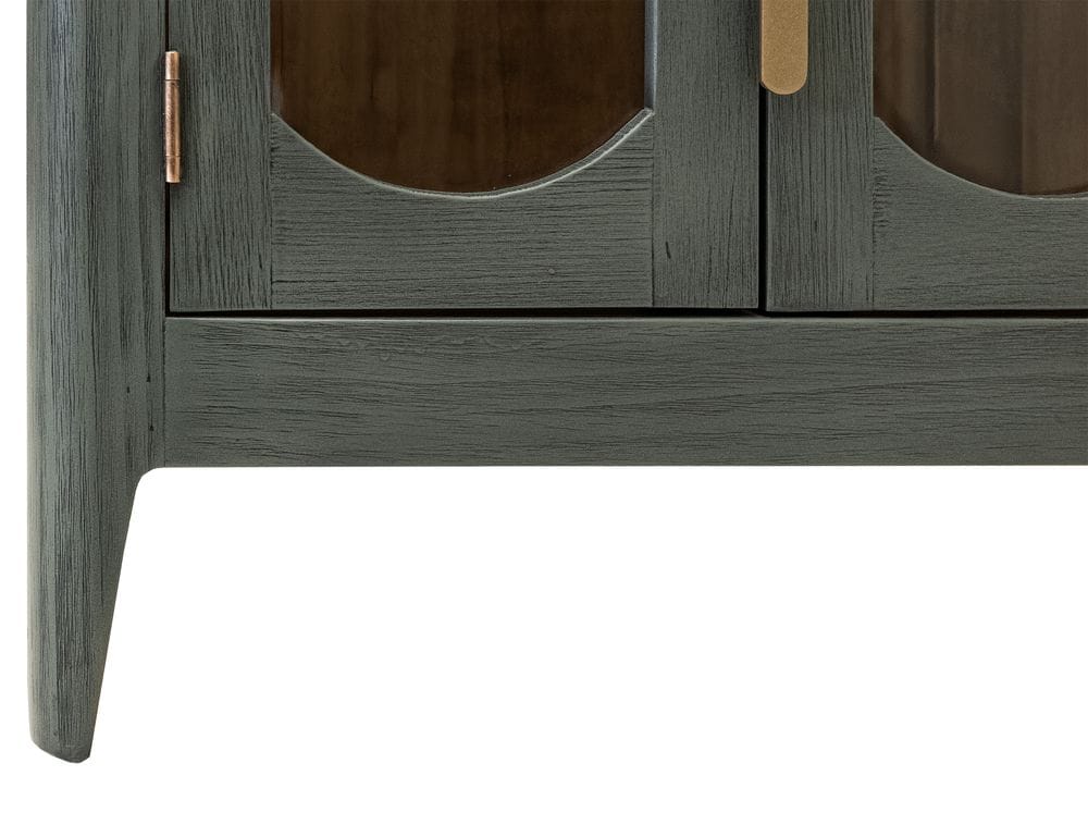 IFD - Brava Collection - 6 Door, Console in Green - IFD9803CNSGN view 7