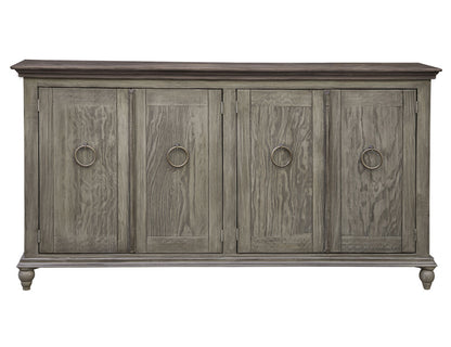 IFD - Capri Console w/4 Doors, Olive Finish - IFD9901CNSOL view 1