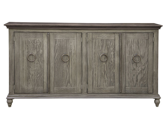 IFD - Capri Console w/4 Doors, Olive Finish - IFD9901CNSOL view 1