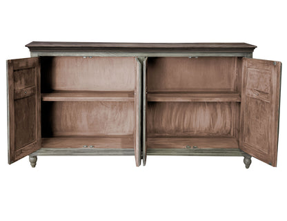 IFD - Capri Console w/4 Doors, Olive Finish - IFD9901CNSOL view 3