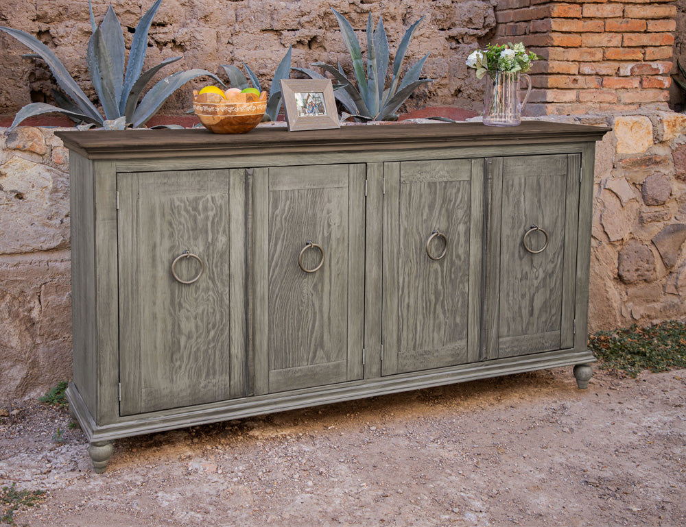 IFD - Capri Console w/4 Doors, Olive Finish - IFD9901CNSOL view 6