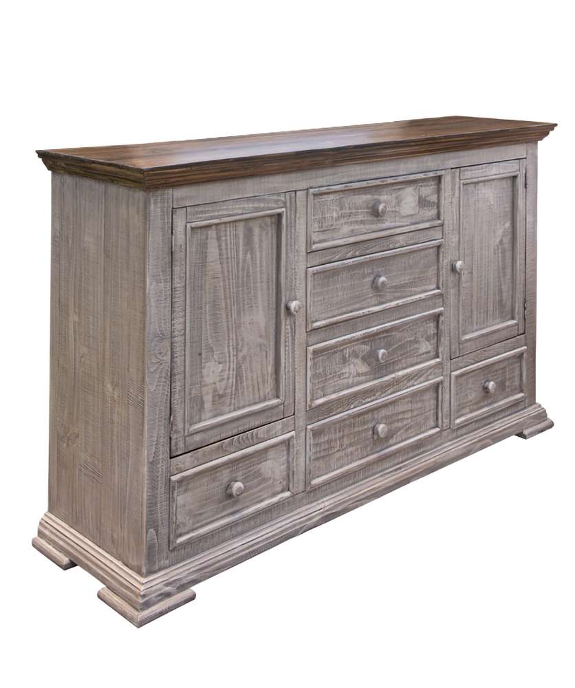 IFD - Catalina 6 Drawer, 2 Doors, Dresser - IFD4021DSR veiw 1