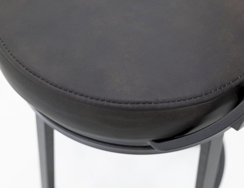 IFD  - Century  - Wooden Frame & Metal Base, Barstool 24"  - Black  - IUP805-BST24-216 view 4
