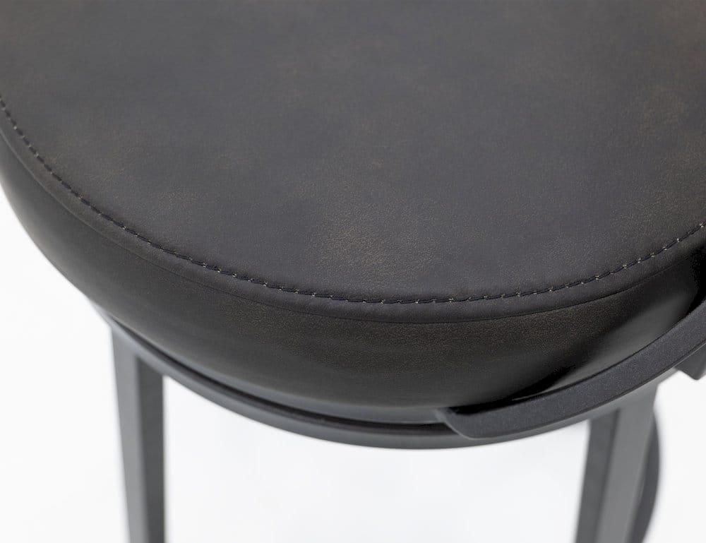 IFD  - Century  - Wooden Frame & Metal Base, Barstool 30"  - Black  - IUP805-BST30-216 view 6