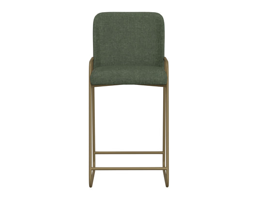 IFD - Comala - Wooden Frame & Metal Base, 30in Upholstered Barstool - IUP800-BST30-111 view 2