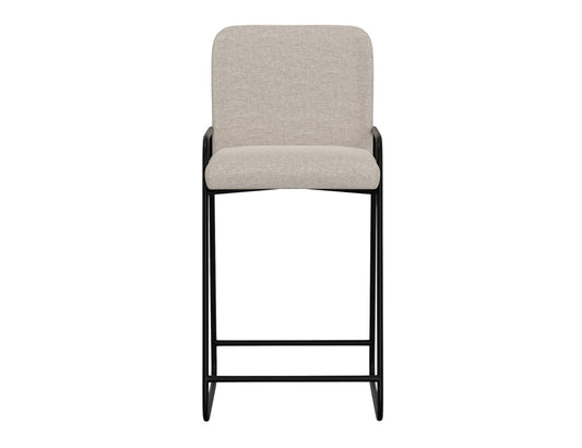 IFD - Comala - Wooden Frame & Metal Base, 30in Upholstered Barstool - IUP800-BST30-161 view 2