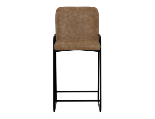 IFD - Comala - Wooden Frame & Metal Base, 30in Upholstered Barstool - IUP800-BST30-202 view 2
