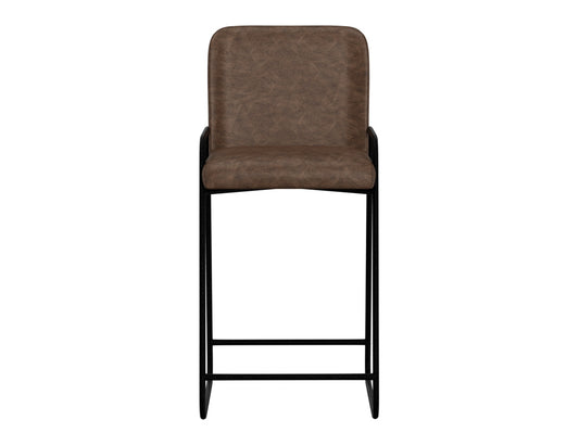 IFD - Comala - Wooden Frame & Metal Base, 30in Upholstered Barstool - IUP800-BST30-212 view 2