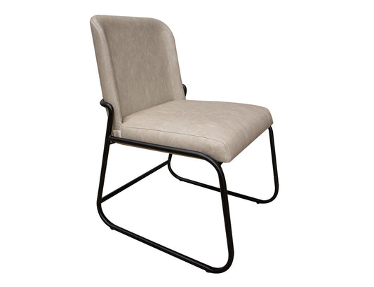 IFD - Comala - Wooden Frame & Metal Base Upholstered Chair - IUP800-CHU-210 view 1