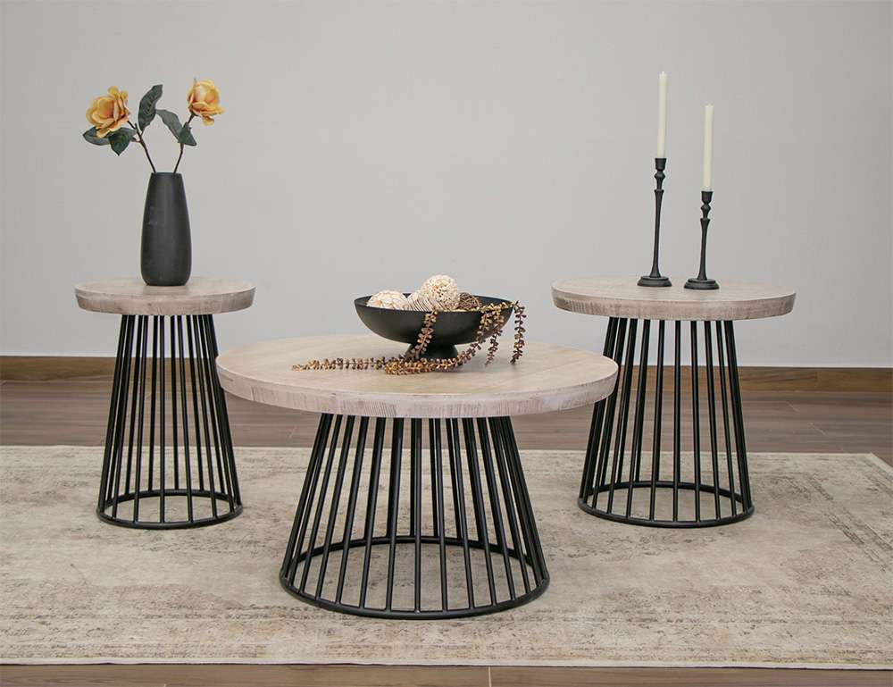 IFD - Cosalá - Metal Base Cocktail Table - IFD8081CKT veiw 2