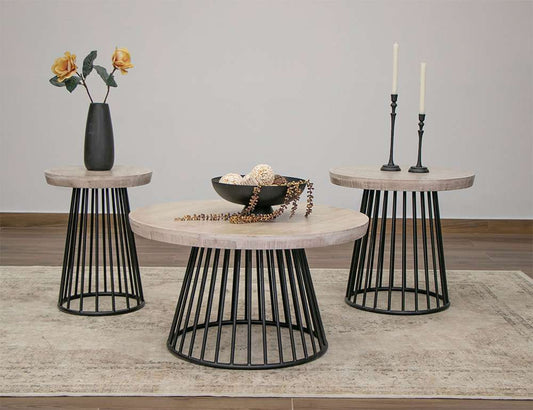 IFD - Cosalá - Metal Base Cocktail Table - IFD8081CKT veiw 2