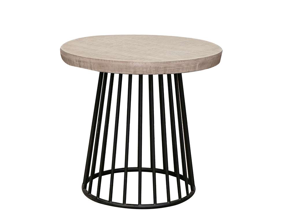 IFD - Cosalá - Metal Base End Table - IFD8081END veiw 1