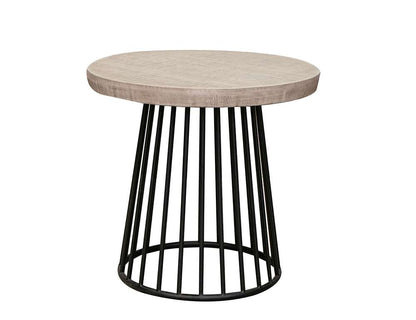 IFD - Cosalá - Metal Base End Table - IFD8081END veiw 1