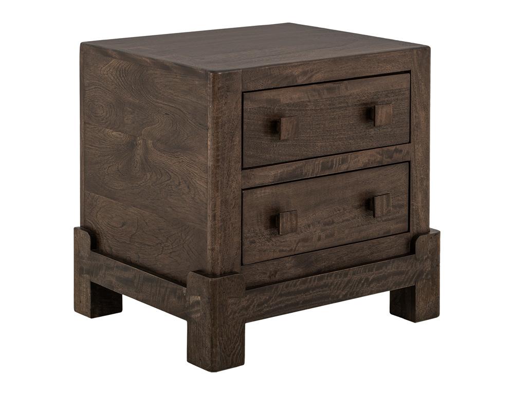 IFD - Dark Atenas - 2 Drawer, Nightstand in Brown - IFD5841NTS veiw 1