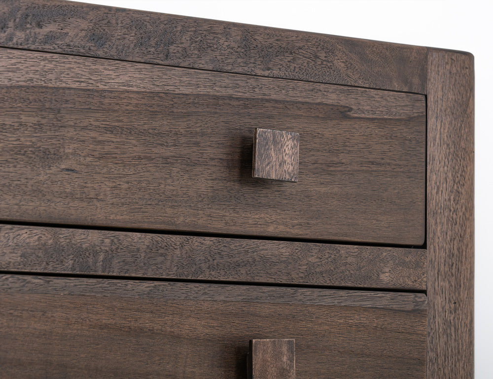 IFD - Dark Atenas - 4 Drawer & 2 Door, Console in Brown - IFD5841CNS view 8
