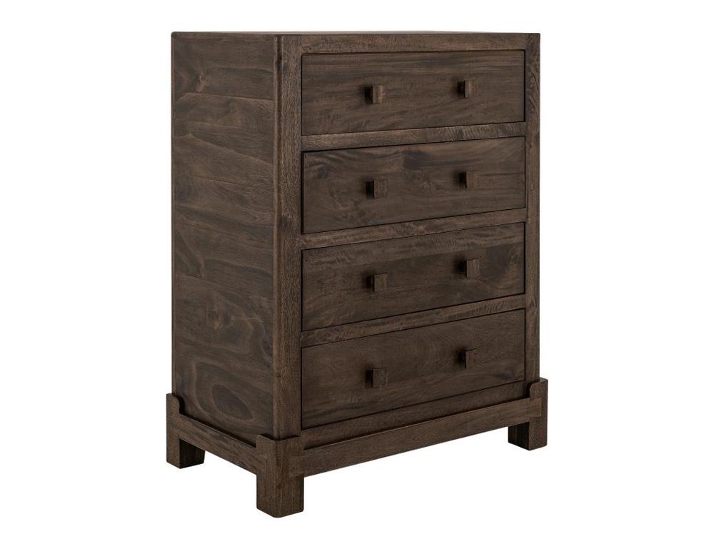 IFD - Dark Atenas - 4 Drawer, Chest in Brown - IFD5841CHT veiw 1
