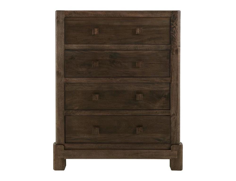 IFD - Dark Atenas - 4 Drawer, Chest in Brown - IFD5841CHT veiw 2