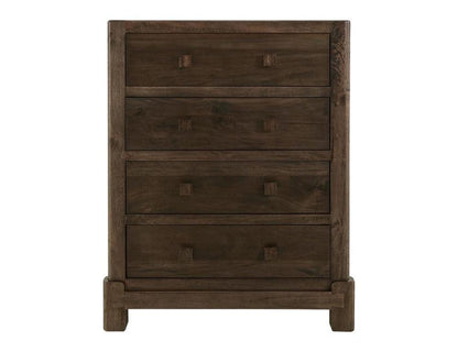 IFD - Dark Atenas - 4 Drawer, Chest in Brown - IFD5841CHT veiw 2