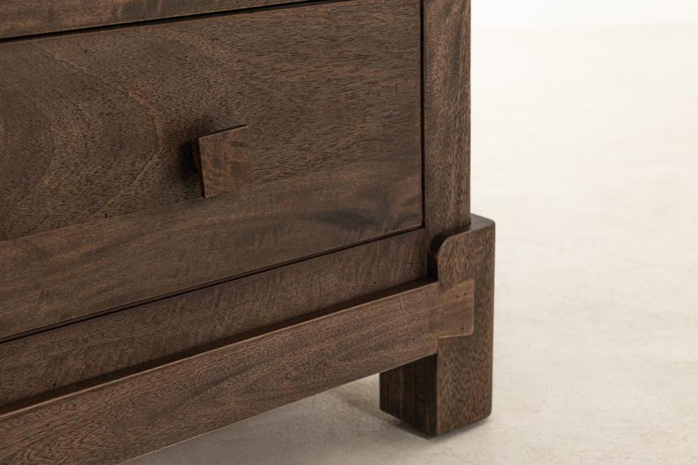 IFD - Dark Atenas - 4 Drawer, Chest in Brown - IFD5841CHT veiw 5