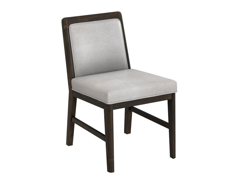 IFD - Dark Mezquite - Upholstered Wooden Chair in Dark Ember (Set of 2) - IFD6631CHU view 2