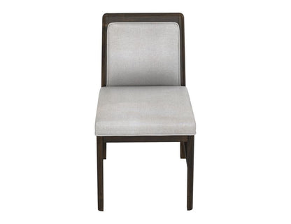 IFD - Dark Mezquite - Upholstered Wooden Chair in Dark Ember (Set of 2) - IFD6631CHU view 3