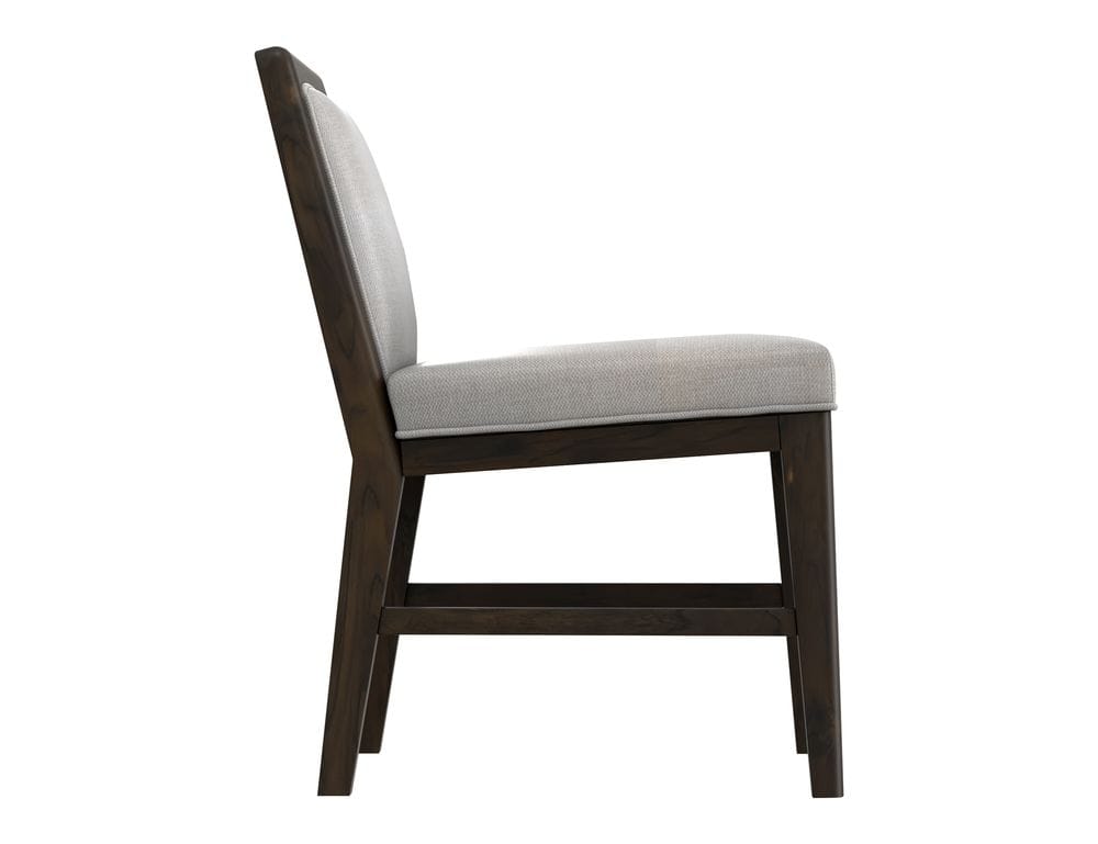 IFD - Dark Mezquite - Upholstered Wooden Chair in Dark Ember (Set of 2) - IFD6631CHU view 4