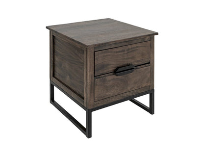 IFD  - Dark Mita  - 2 Drawer End Table  - IFD2741END view 1