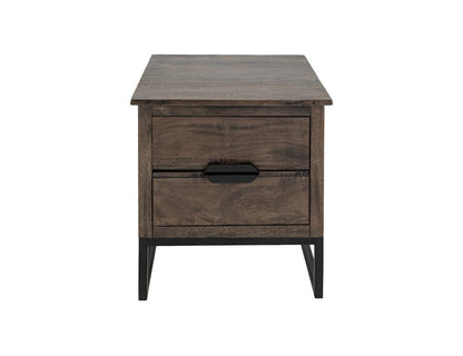 IFD  - Dark Mita  - 2 Drawer End Table  - IFD2741END view 2