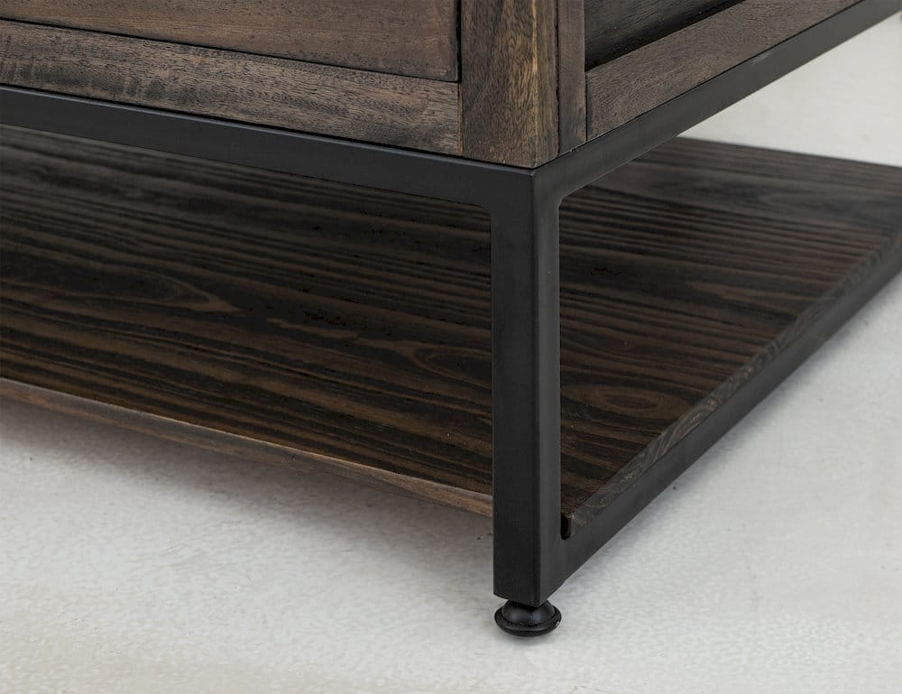 IFD  - Dark Mita  - 4 Drawer, 1 Shelf Cocktail Table  - IFD2741CKT view 4