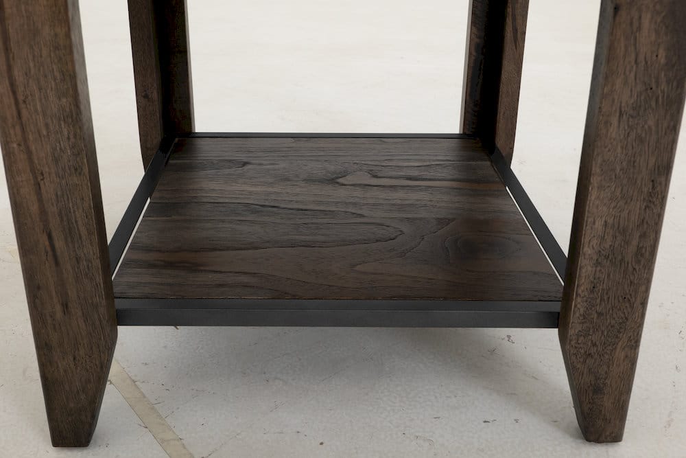 IFD  - Dark Teak  - 1 Drawer, 1 Shelf, Chairside Table  - IFD1371CST view 5