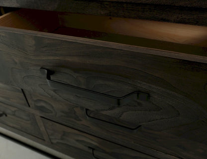 IFD  - Dark Teak  - 6 Drawer Dresser  - IFD1371DSR view 9
