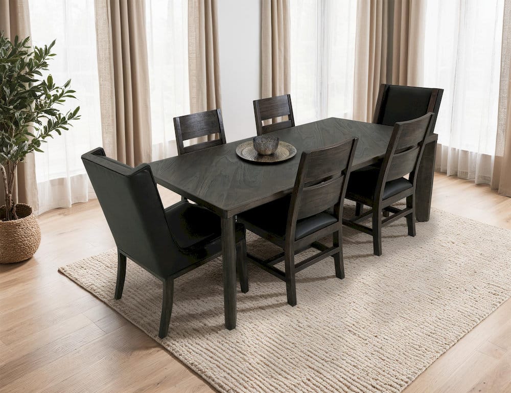 IFD  - Dark Teak  - Dining Table  - IFD1371TBL view 3