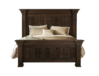 IFD - Desire - King Bed in Mahogany Brown - IFD1302BEDEK view 1