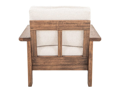 IFD  - Duna  - Wooden Frame & Base, Armchair  - Brown  - IUP531-ACH-101 view 4