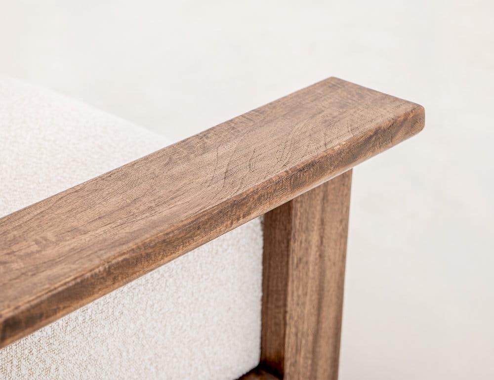 IFD  - Duna  - Wooden Frame & Base, Armchair  - Brown  - IUP531-ACH-101 view 10