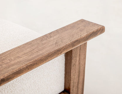 IFD  - Duna  - Wooden Frame & Base, Armchair  - Brown  - IUP531-ACH-101 view 10