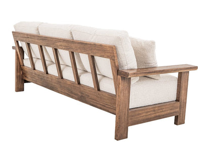 IFD  - Duna  - Wooden Frame, Upholstered Sofa  - Brown  - IUP531-SOF-101 view 4