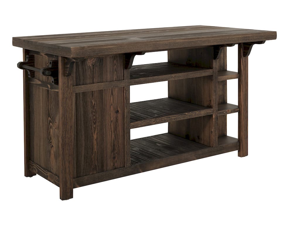IFD  - Dutton  - 2 Drawer, 1 Door, Kitchen Island  - IFD5731KSL view 1