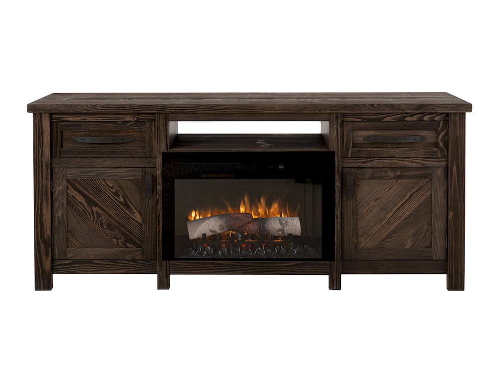 IFD  - Dutton  - 2 Drawer, 2 Door, TV Stand for electric fireplace  - IFD5731EFP view 2