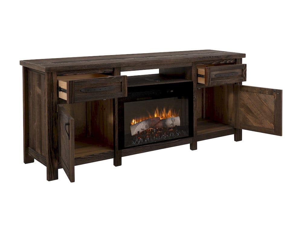 IFD  - Dutton  - 2 Drawer, 2 Door, TV Stand for electric fireplace  - IFD5731EFP view 3
