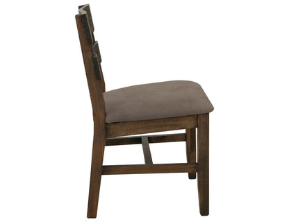 IFD - Dutton - Wooden Chair in Rookwood Brown (Set of 2) - IFD5731CHR view 2