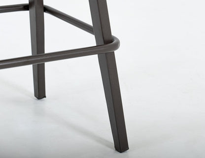 IFD  - Eclipse  - Wooden Frame & Metal Base, Barstool 24"  - Black  - IUP806-BST24-216 view 4