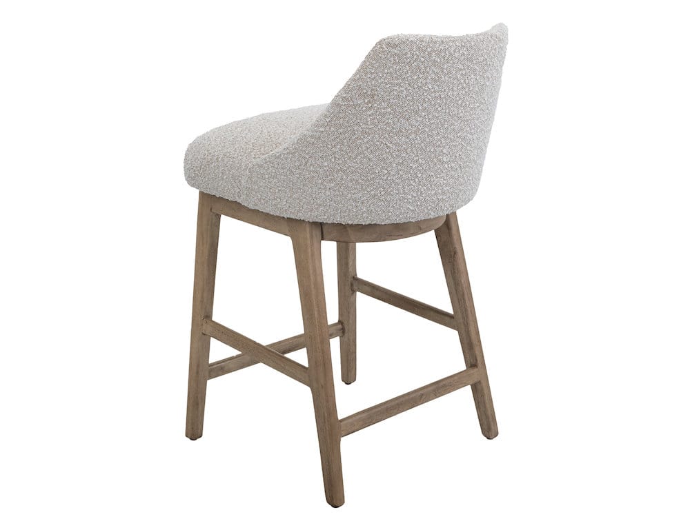 IFD  - Emma  - Wooden Frame, Barstool 24"  - Beige  - IUP654-BST24-101 view 4