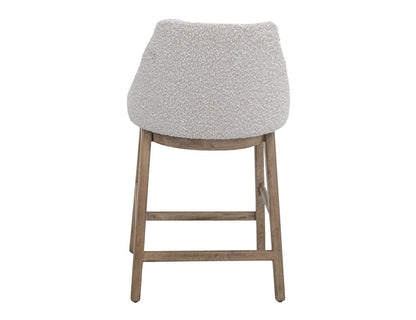 IFD  - Emma  - Wooden Frame, Barstool 24"  - Beige  - IUP654-BST24-101 view 5