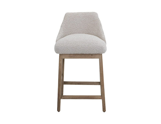 IFD  - Emma  - Wooden Frame, Barstool 30"  - White  - IUP654-BST30-101 view 2