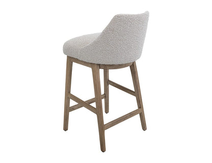 IFD  - Emma  - Wooden Frame, Barstool 30"  - White  - IUP654-BST30-101 view 4