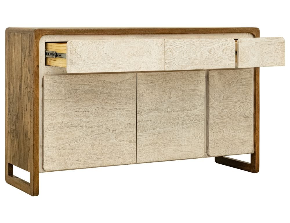 IFD - Evoke - 3 Drawer & 3 Door, Console in Ivory/Brown - IFD1501CNS view 5